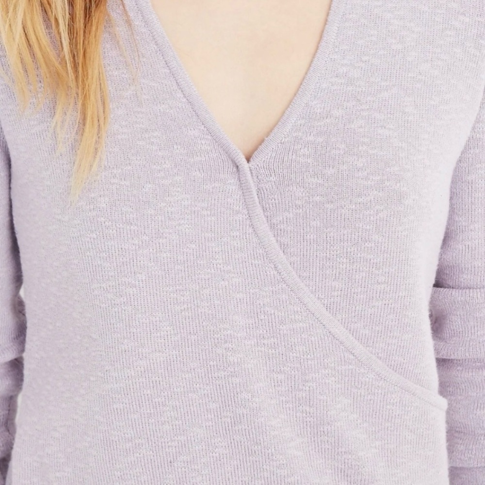 Madewell Lavender Sweater - Picture 14 of 16